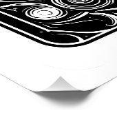 Geehrte Herzdame Poster (Ecke)