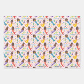 Geeignet für afrikanische Meerjungfrauen Geschenkpapier Set (Vorderseite 3)