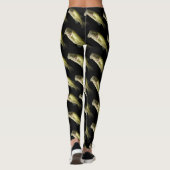 Geeignet für die Bassfischerei von Frauen Leggings (Rückseite)