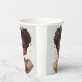 "Geeignet für eine Königin: Afrikanische amerikani Pappbecher (Rechts)