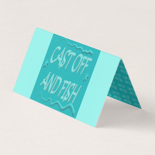 Geeignet für Fischer und ihre Freunde Visitenkarten (Vorderseite)