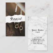 Geeignet für Friseure und Friseure Visitenkarte (Vorne/Hinten)