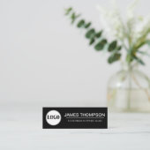 Geeignet für Ihr Geschäftsteam Mini Visitenkarte (Stehend Vorderseite)