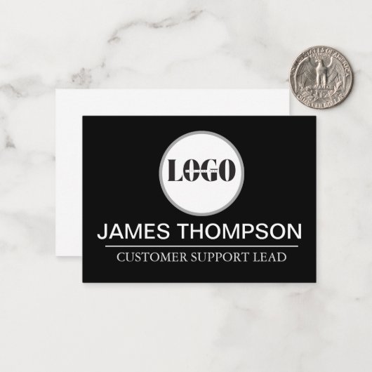 Geeignet für Ihr Geschäftsteam Mitteilungskarte (Vorderseite/Rückseite Beispiel)