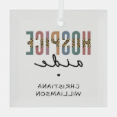 Geeignet für Pflegekräfte von Krankenhäusern Ornament Aus Glas (Rückseite)