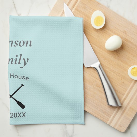 Geeignet für River House Geschirrtuch (Viertel Falte)