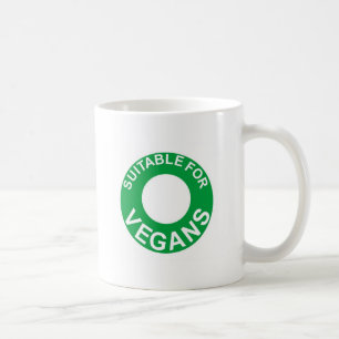 geeignet für Veganer Kaffeetasse
