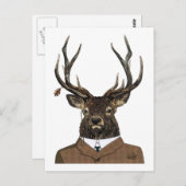 Geeignet Postkarte (Vorne/Hinten)