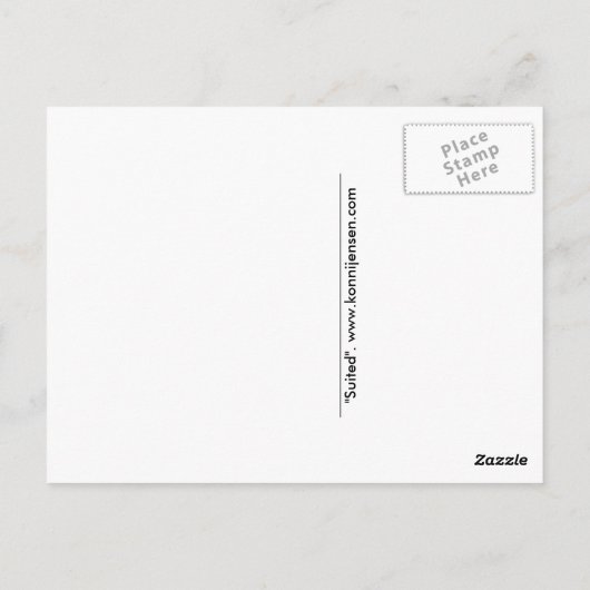 Geeignet Postkarte (Rückseite)