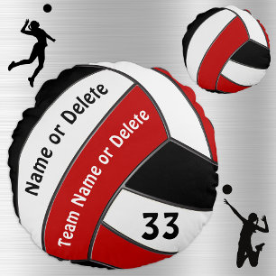 Geeignete Abendgeschenke für Volleyball-Spieler Rundes Kissen