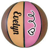 Geeignete Basketballsportarten Geburtstagsgeschenk Basketball (Vertikal)