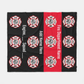 Geeignete Brandbekämpfungsmittel, Fleecedecke (Vorderseite (Horizontal))