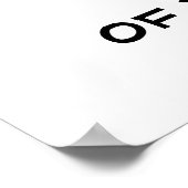 Geeignete Forellenfischerei Poster (Ecke)