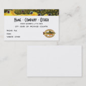 Geeignete Forellenfischerei Visitenkarte (Vorne/Hinten)