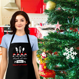 Geeignete Freunde nicht Essen, Vegane Küche Schürze