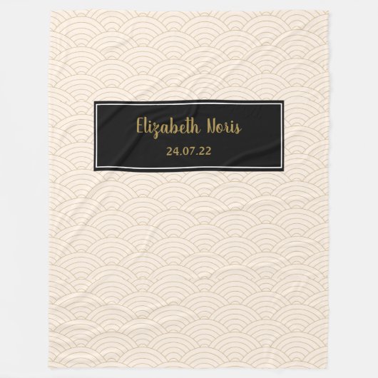 Geeignete Geschenke für JW-Taufen Fleecedecke (Vorderseite)