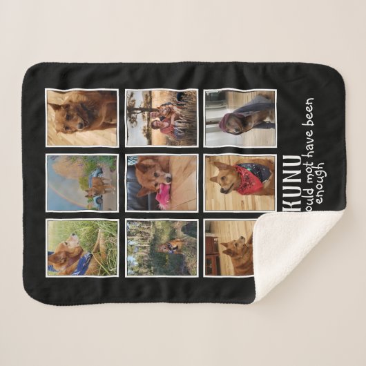 Geeignete Haustiere Gedenkgutscheine Dog Lover Fot Sherpadecke (Vorderseite (Horizontal))