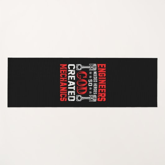 Geeignete Helden Yogamatte (Vorderseite (Horizontal))