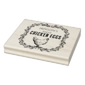 Geeignete Hühnereier, kleine Unternehmen Gummistempel (Stempel)