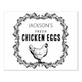 Geeignete Hühnereier, kleine Unternehmen Gummistempel (Prägung)