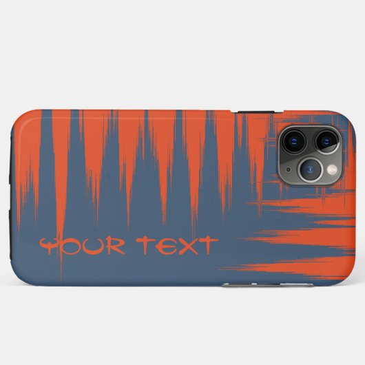 Geeignete Marine und Orange Case-Mate iPhone Hülle (Rückseite (Horizontal))