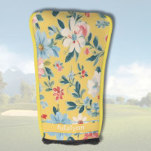 Geeignete Niedliche Retro-Blume für Frauen Golfer