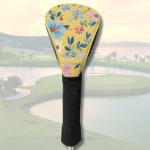 Geeignete Niedliche Retro-Blume für Frauen Golfer