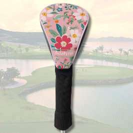 Geeignete Niedliche Vintage Blume Geschenke für Fr Golf Headcover