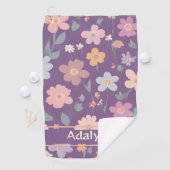 Geeignete Niedliche Vintage Blumengeschenke für Fr Golfhandtuch (Insitu)