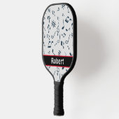 Geeignete Personalisierte Musik Pickleball Schläger (Links)