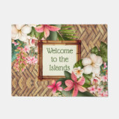 Geeignete Tropen Willkommen auf den Inseln Fußmatte (Vorderseite)