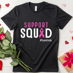 Geeignete Unterstützung für den Kampf gegen Brustk T-Shirt