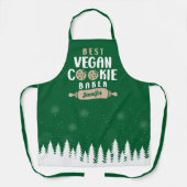 Geeignete, Vegane Cookie-Baker, passende Familie Schürze (Vorderseite)