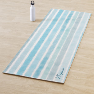 Geeignete Wasserfarbenwellen Zen Yoga Mat Yogamatte