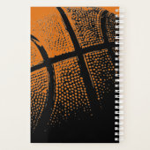 Geeigneter Basketballspieler und Coach-Spiralplane Planer (Rückseite)