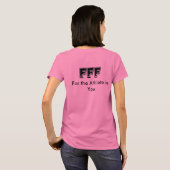 Geeigneter Spaß-weiblicher Gruppen-T - Shirt (Schwarz voll)