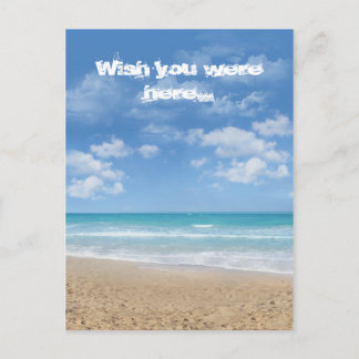 (Geeigneter Strand) Postkarte