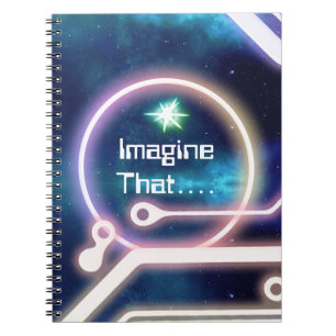 Geeignetes Galaktisches Weltraumbuch Notizblock
