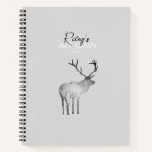 Geeignetes Hirsch Notizblock (Vorderseite)