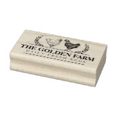 Geeignetes Hühnereiunternehmen Gummistempel (Stempel)