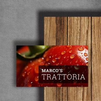 Geeignetes italienisches Foto Visitenkarte