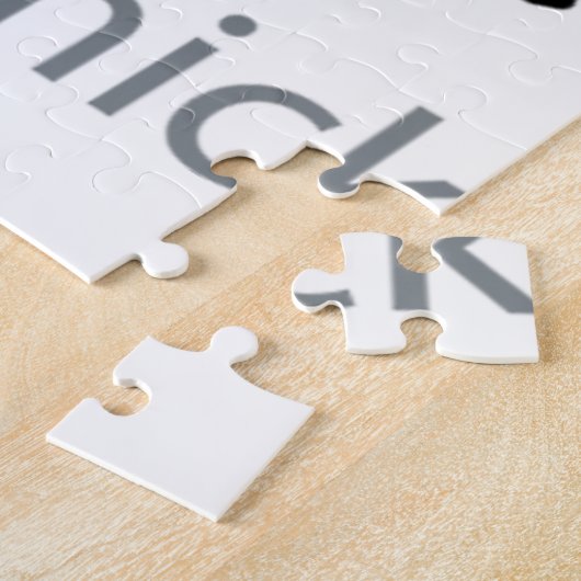 Geeignetes Küken mit dem Afro, der kettlebells Puzzle (Seite)