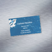 Geeignetes Schiff Seewasser Magnetische Visitenkarte (Beispiel)