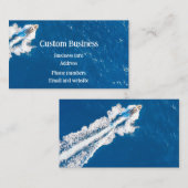 Geeignetes Schiff Seewasser Visitenkarte (Vorne/Hinten)