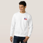 Geeint sind wir gespalten fallen Mens Sweatshirt (Vorne ganz)
