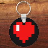 Geek <3 schlüsselanhänger (Vorderseite)