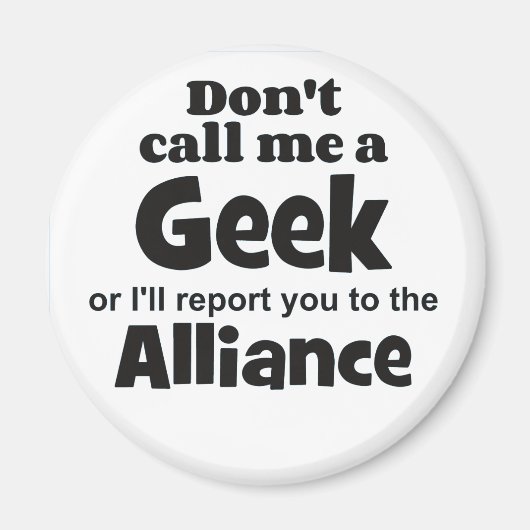Geek Alliance bf Magnet (Vorne)