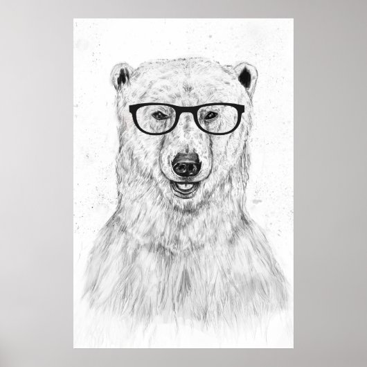 Geek bear poster (Vorne)