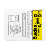 Geek Beekeeping (Swapping Cards) - Magnet (Horizontal)