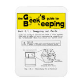 Geek Beekeeping (Swapping Cards) - Magnet (Vertikal)